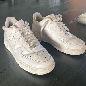 White Air Force ones